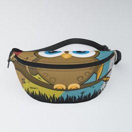Cute Owls Night Owl Lovers Gift Fanny Pack