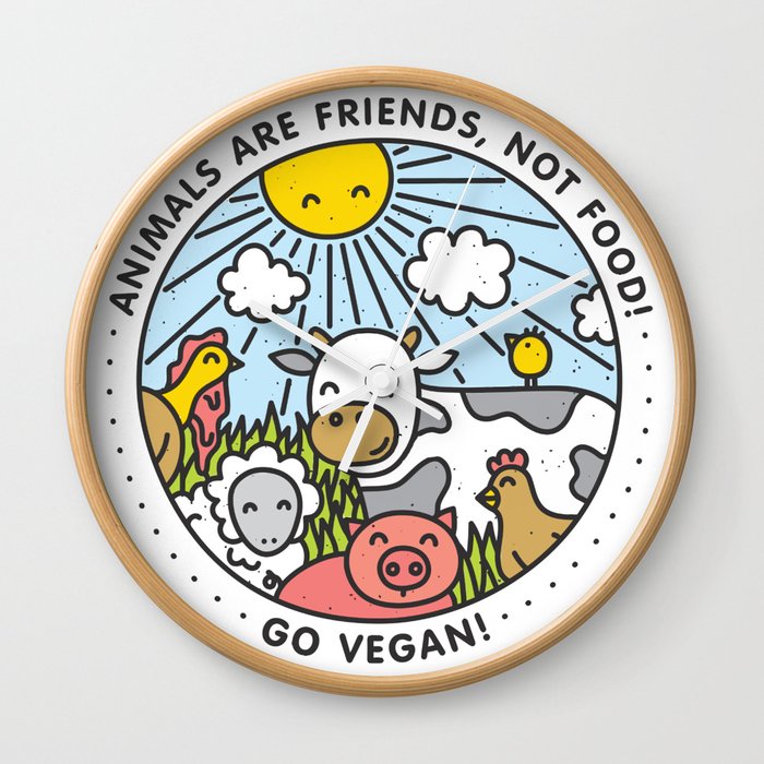 animals-are-friends-not-food1625631-wall-clocks.jpg