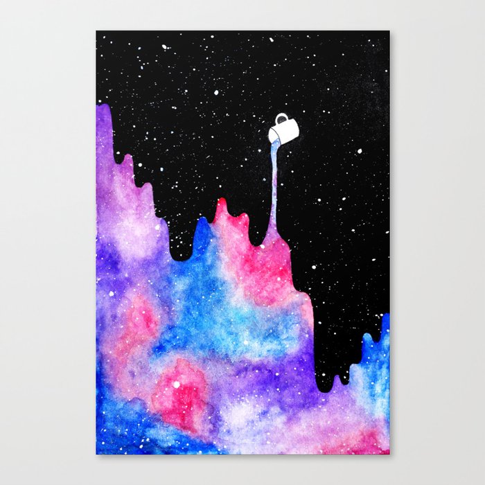 THERE'S COFFEE IN THAT NEBULA II Canvas Print