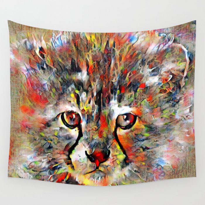 Cub With The Heart Of A Lion Wall Tapestry By Philosophizerx