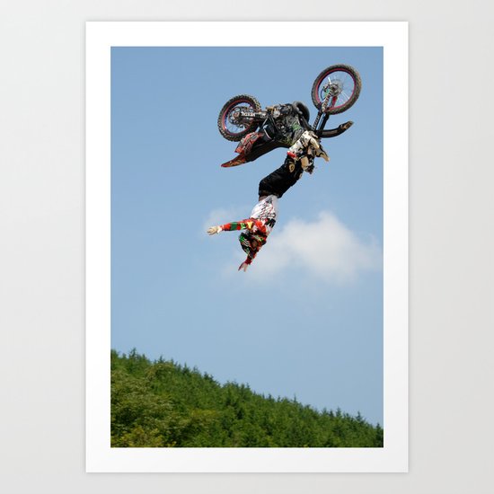 Eigo Sato Cliffhanger, FMX Japan Art Print