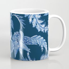 ROYAL BLUE BATIK FLORAL Coffee Mug