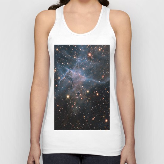 Mystic Mountain Nebula Unisex Tank Top