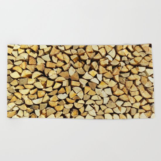 Wood Beach Towel