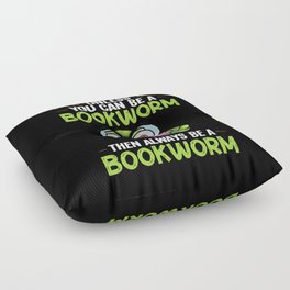 Reader Book Reading Bookworm Librarian Floor Pillow