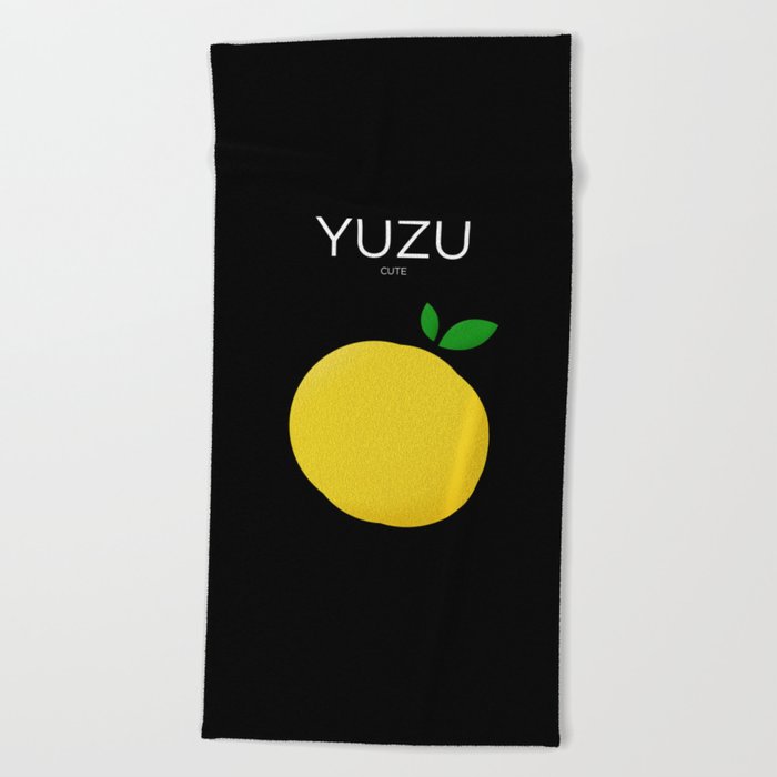 Yuzu Cute (You So Cute) Beach Towel