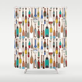 not that kind of paddle Shower Curtain