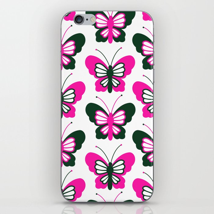 Cute Butterfly Pattern iPhone Skin