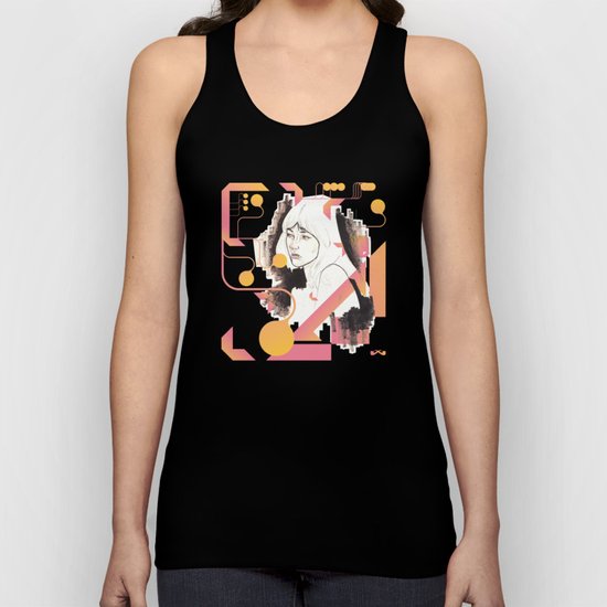 Noir Series 001. Unisex Tank Top