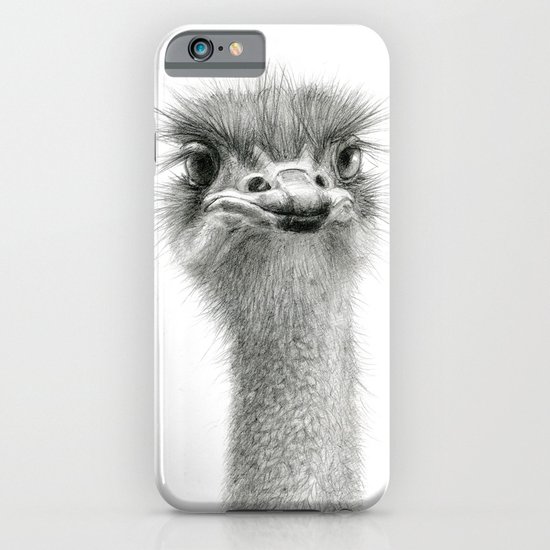 Cute Ostrich Expression SK055 iPhone & iPod Case
