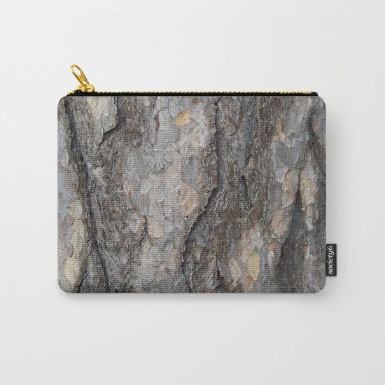 pine tree bark - scale pattern Carry-All Pouch