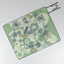 Eukaryote (green) Picnic Blanket