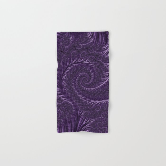 Deep Purple Hand Bath Towel by Northern Lights Home Staging and