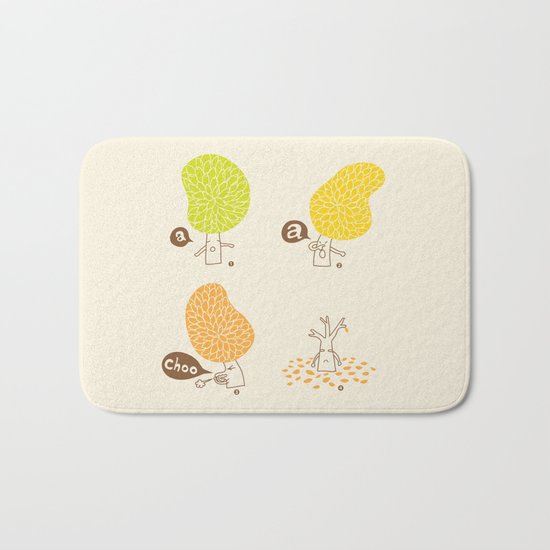 Season sneeze Bath Mat