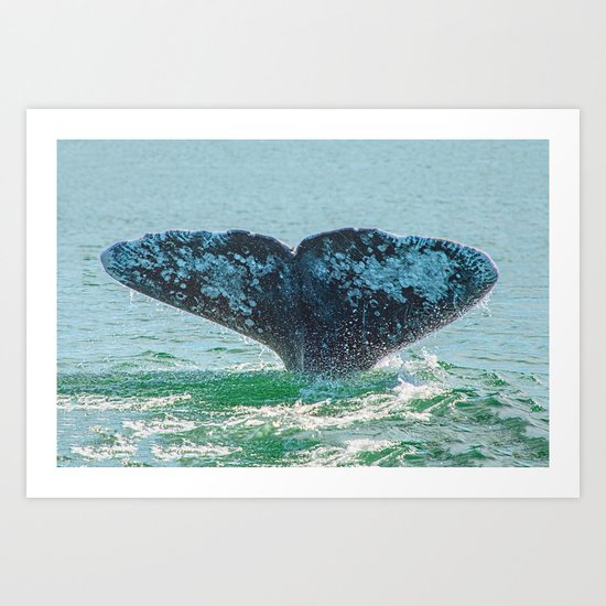 A TAIL OF A TIME Art Print