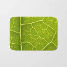 Leaf Bath Mat | Rtn, Wild, Returntonature, Green, Graphic Design, Digital, Nature, Macro, Flora, Leaf 