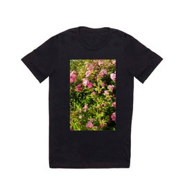 Beautiful Pink Rose Garden T Shirt