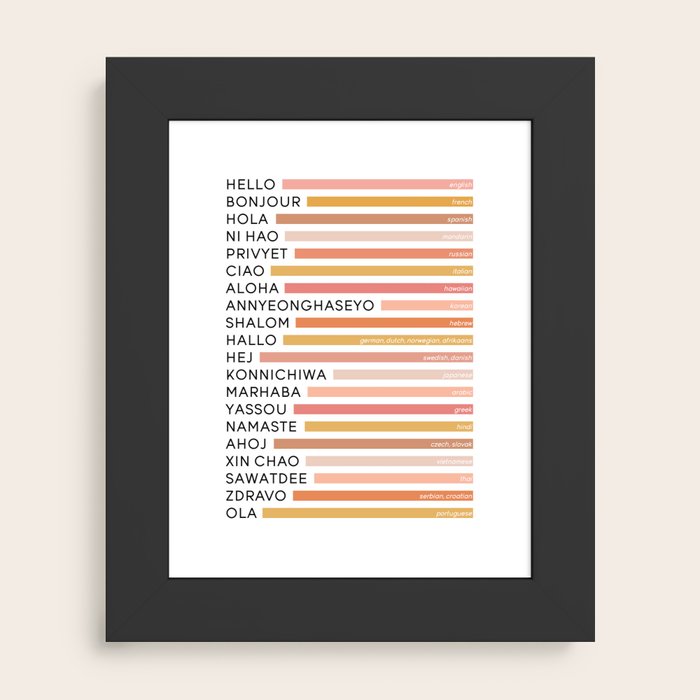 Framed Art Print