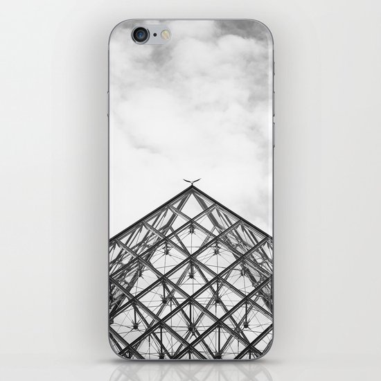 Louvre Pyramid Paris France iPhone & iPod Skin