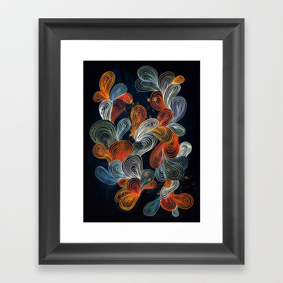 Friday Night Framed Art Print