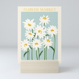 Flower Market - Oxeye daisies Mini Art Print