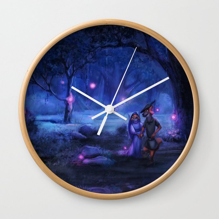 Love Goes On and On Wall Clock