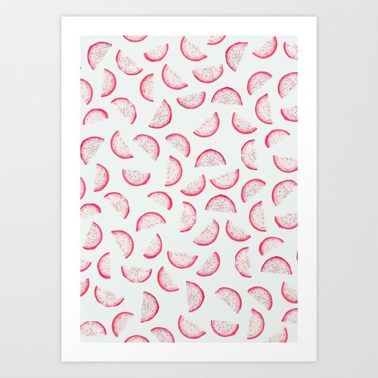 DRAGON FRUIT Art Print