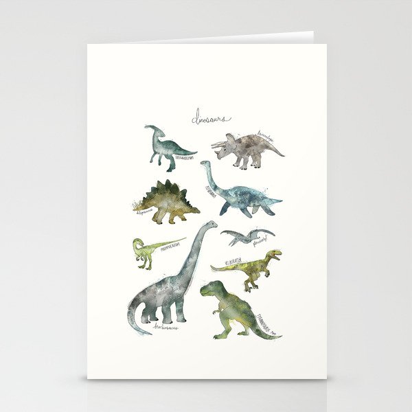 Dinosaurs Stationery Cards