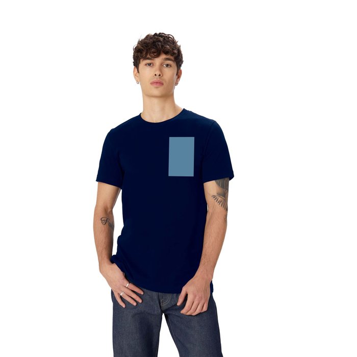 Men's Pocket T Shirt - RAF Blue - Community Clothing