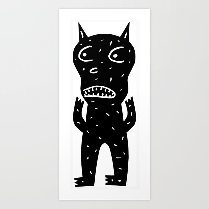 Monster Z Art Print