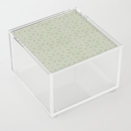 William Morris Vintage Brophy Trellis Sage Linen Acrylic Box