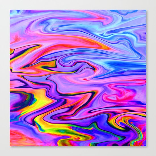 Marbled X Canvas Print