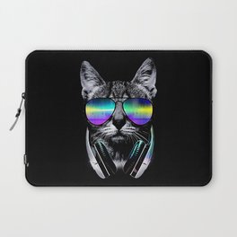 Dj Cat Laptop Sleeve