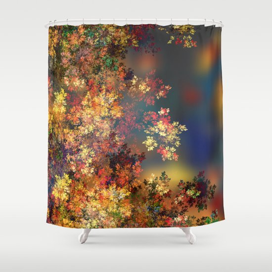 A Beautiful Summer Afternoon Shower Curtain