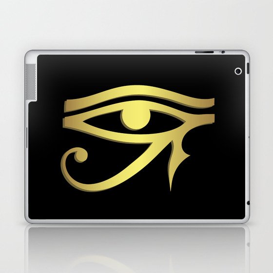 Eye of horus Egyptian symbol Laptop & iPad Skin