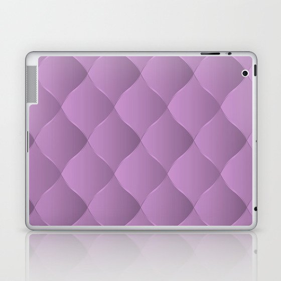 Trendy Royal Purple Leather Collection Laptop & iPad Skin