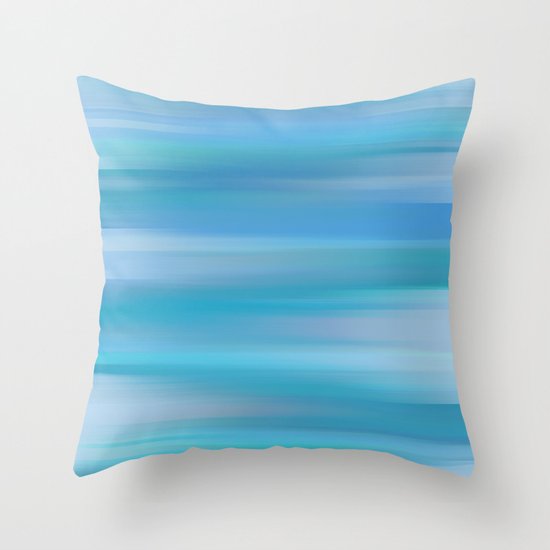 Whispered Sea Throw Pillow