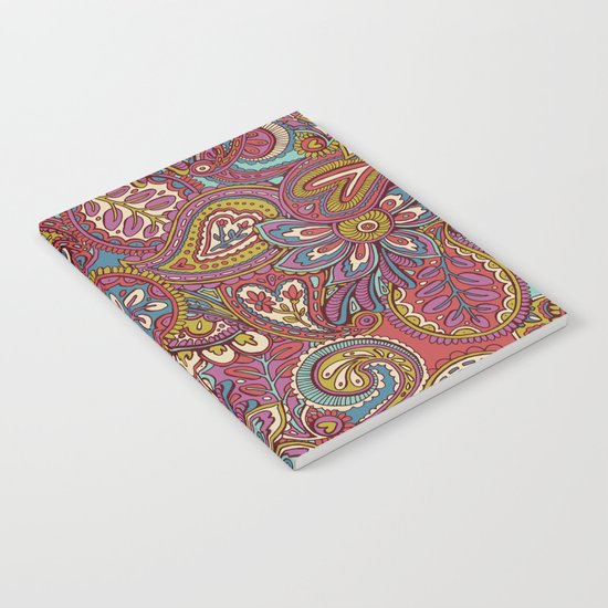 Valentines Paisley Notebook