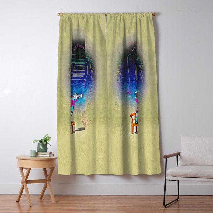Make Your Own Kind Of Music Blackout Curtain By Petergross Society6