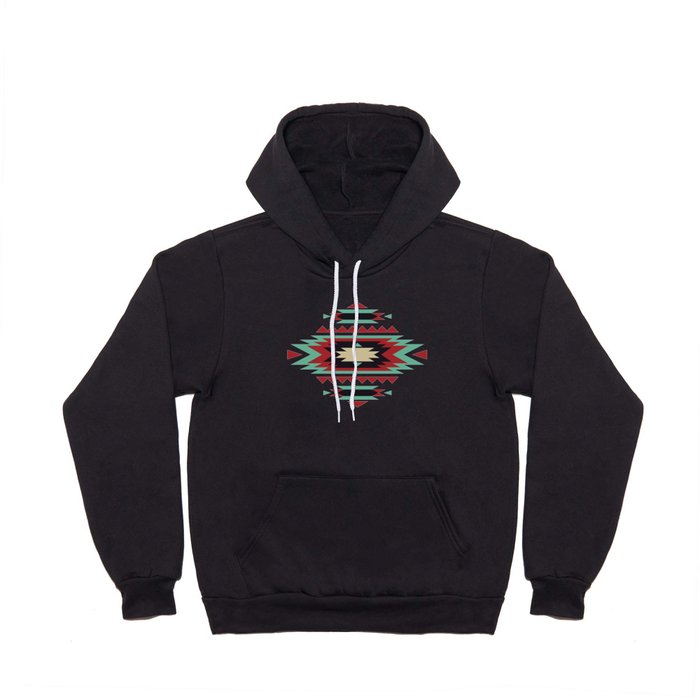 Geometric Abstract Tribal Indian Pattern Hoody