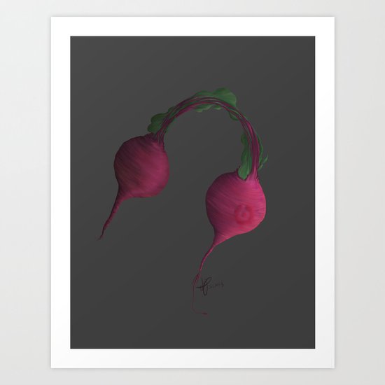 Beets by Me Art Print