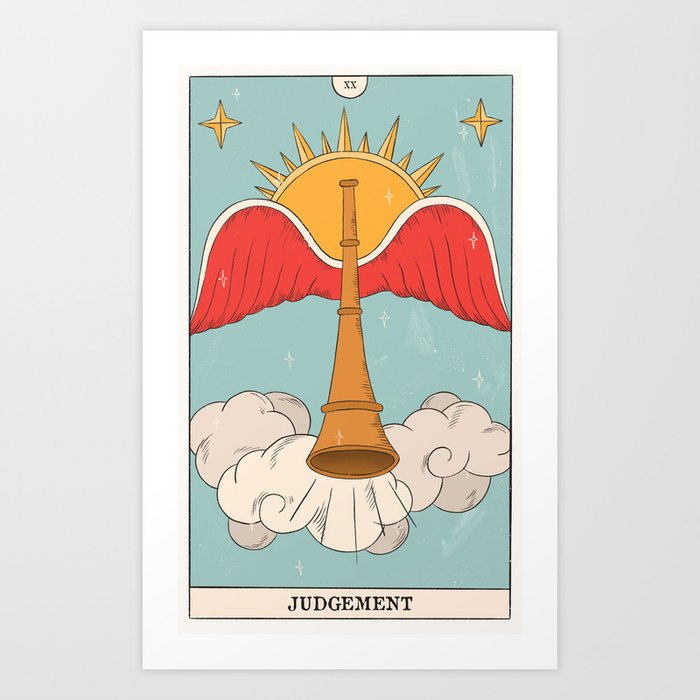 Judgement - Tarot Cards - MAJOR ARCANA Art Print
