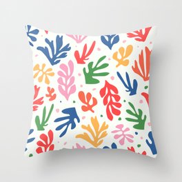 Nature Leaf Cut Outs | Henri Matisse Series Throw Pillow