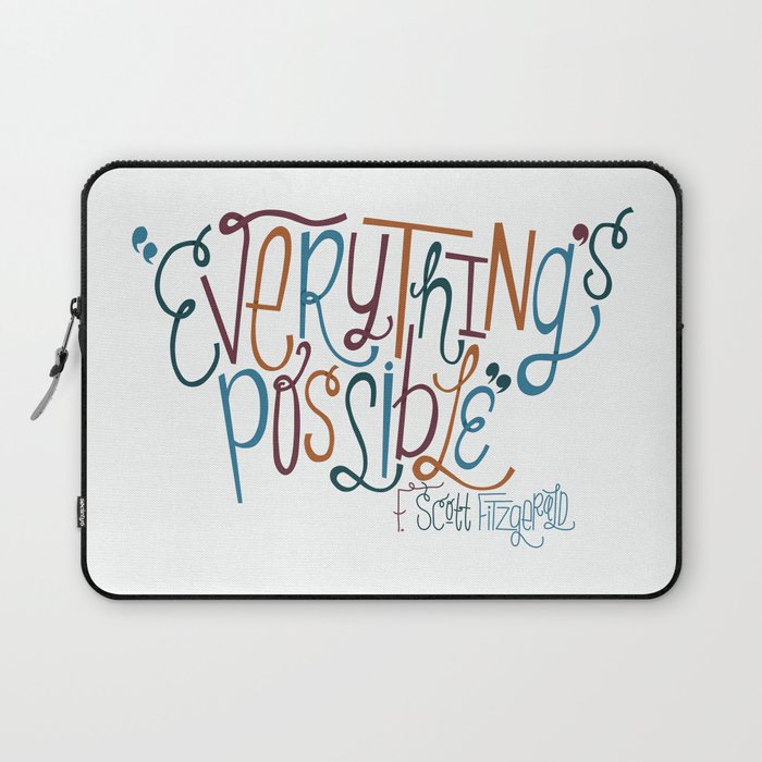 Everything's Possible Laptop Sleeve