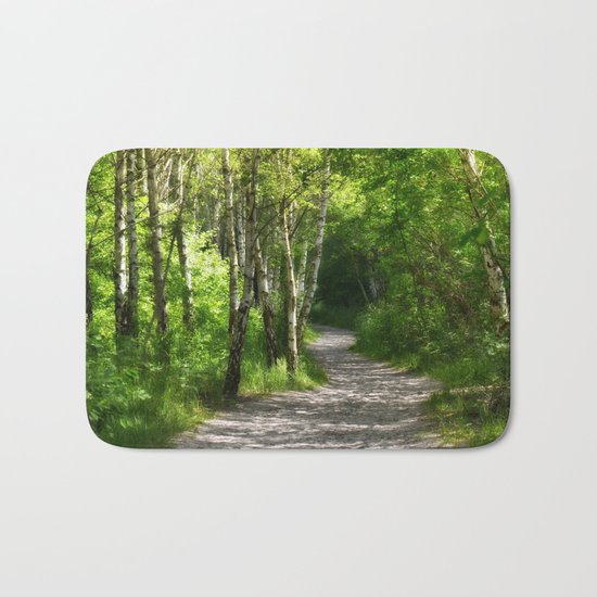 Forest path 45 Bath Mat