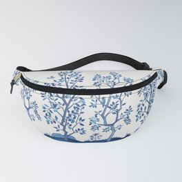 Blue Chinoiserie Citrus Grove Mural Fanny Pack