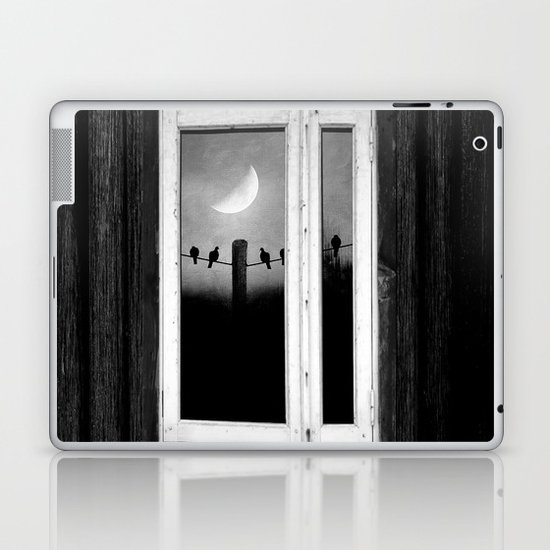 Minimal B&W I Laptop & iPad Skin