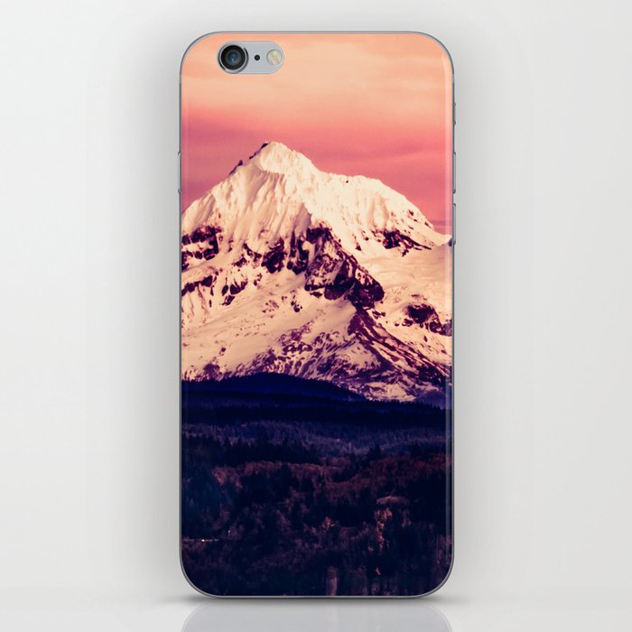 Mt Hood Mountain with Snow iPhone Skin