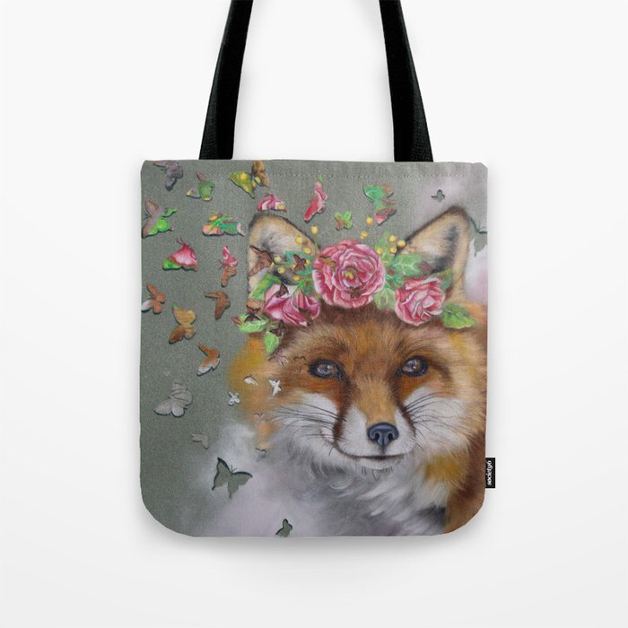 The Butterfly Effect Fox Tote Bag