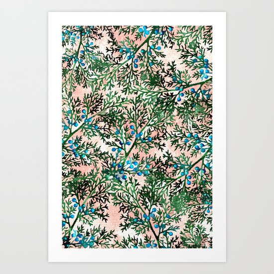 Botanical Watercolor Art #society6 #decor #buyart Art Print
